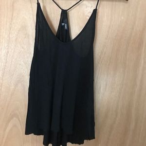 Wilfred FREE Aritzia, black tank top, Size XS